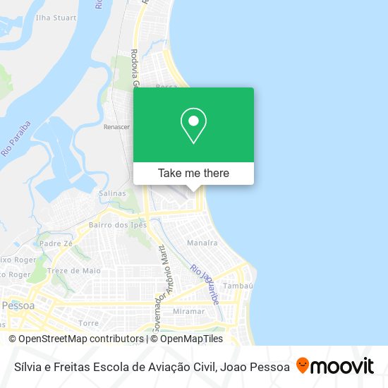 Sílvia e Freitas Escola de Aviação Civil map