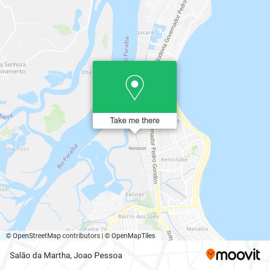 Salão da Martha map