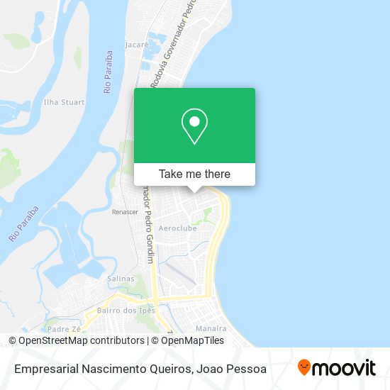 Empresarial Nascimento Queiros map