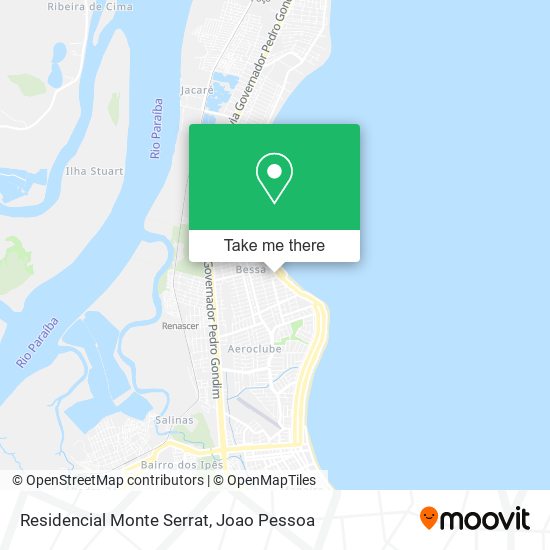 Residencial Monte Serrat map