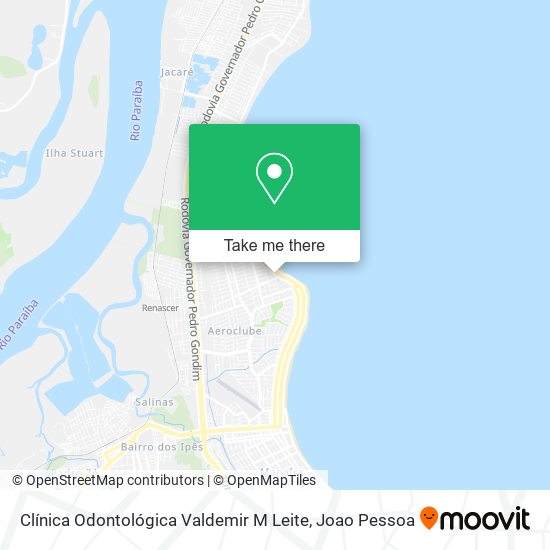 Clínica Odontológica Valdemir M Leite map