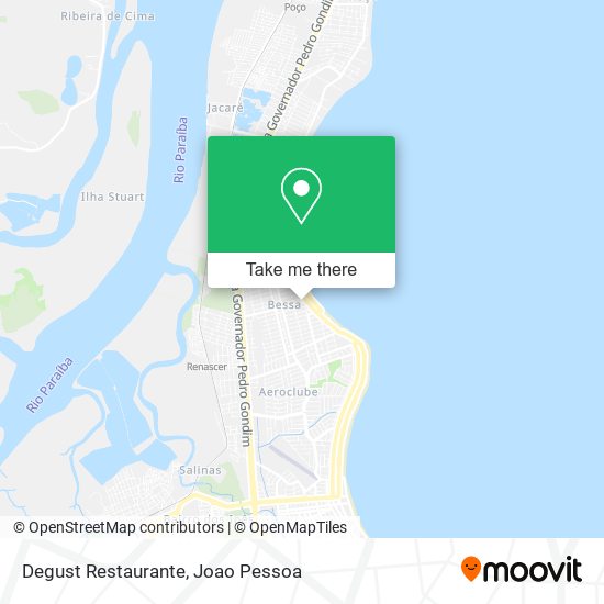 Degust Restaurante map