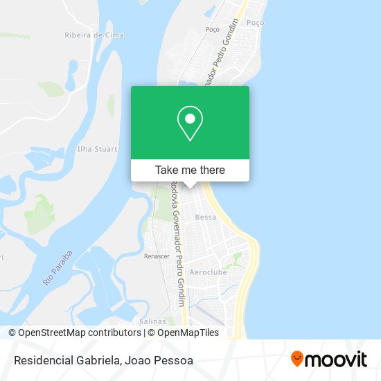 Residencial Gabriela map