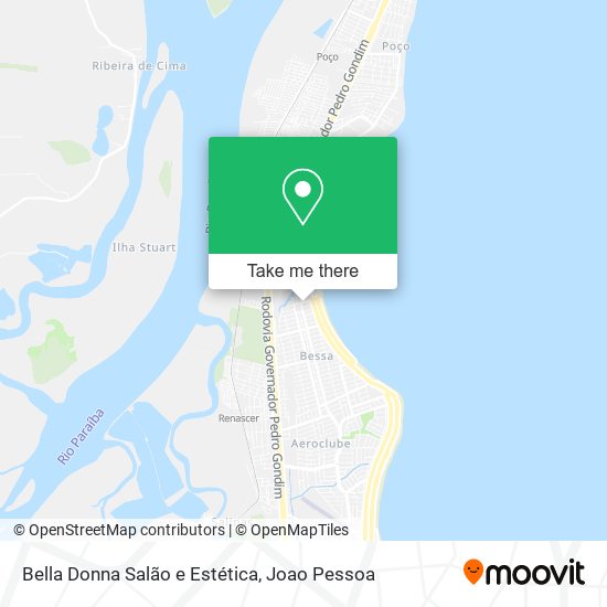 Bella Donna Salão e Estética map