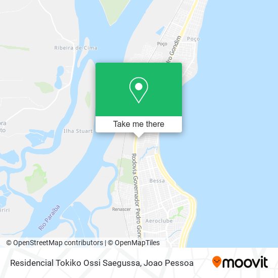 Residencial Tokiko Ossi Saegussa map
