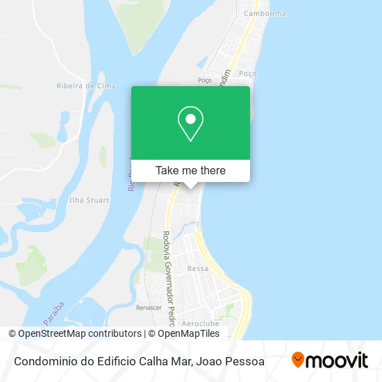 Condominio do Edificio Calha Mar map