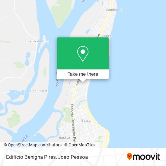 Edifício Benigna Pires map