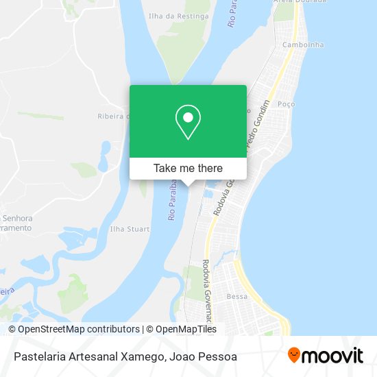 Pastelaria Artesanal Xamego map