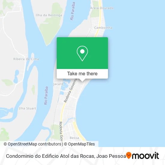 Condominio do Edificio Atol das Rocas map