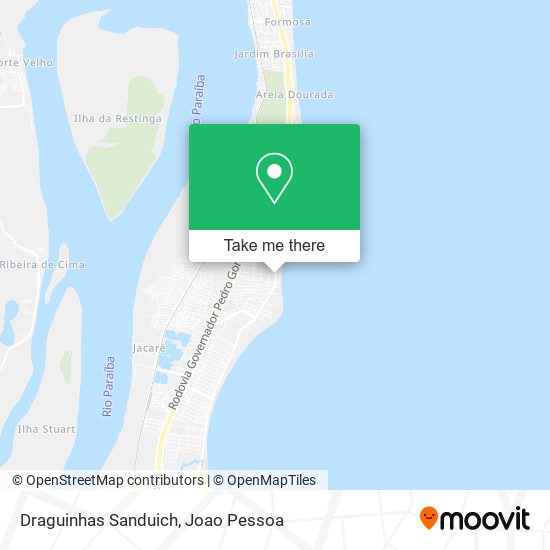 Draguinhas Sanduich map
