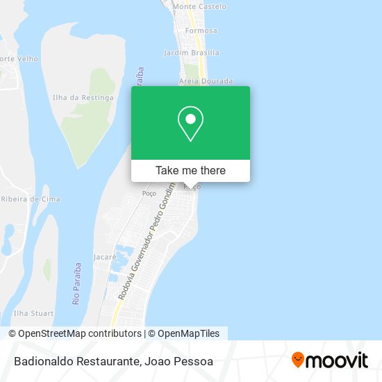 Badionaldo Restaurante map
