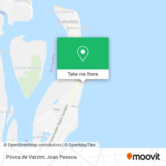 Póvoa de Varzim map