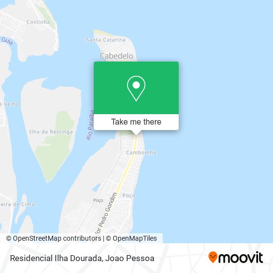 Residencial Ilha Dourada map