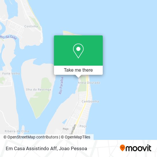 Em Casa Assistindo Aff map