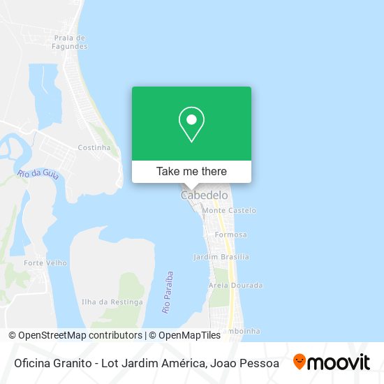 Oficina Granito - Lot Jardim América map