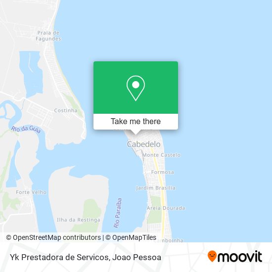 Yk Prestadora de Servicos map
