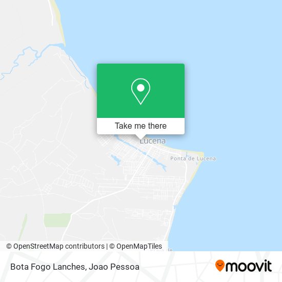 Bota Fogo Lanches map
