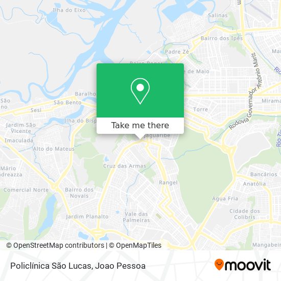 Policlínica São Lucas map