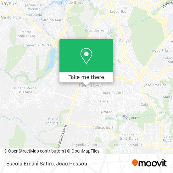 Escola Ernani Satiro map