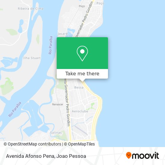 Avenida Afonso Pena map