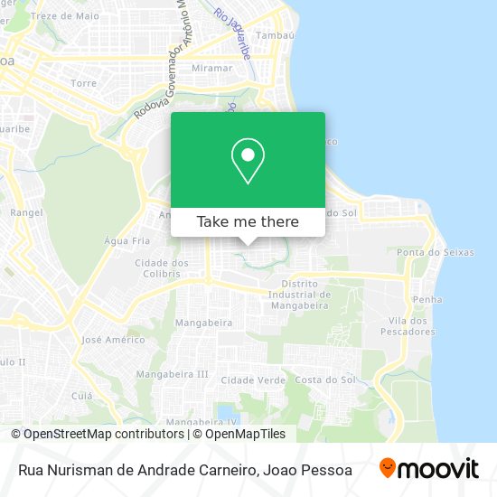 Rua Nurisman de Andrade Carneiro map