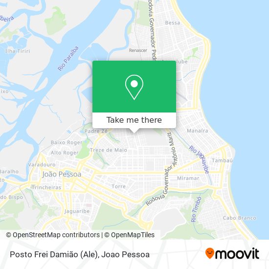 Posto Frei Damião (Ale) map