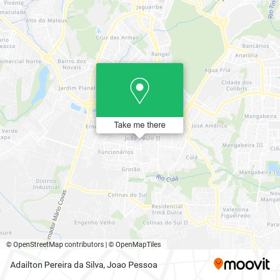 Adailton Pereira da Silva map