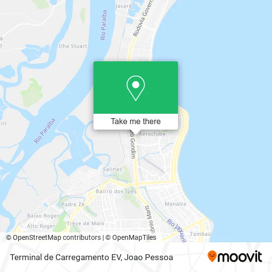 Terminal de Carregamento EV map