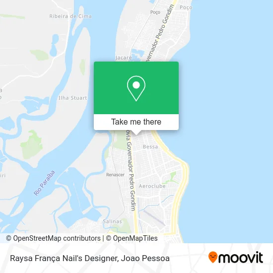 Raysa França Nail's Designer map