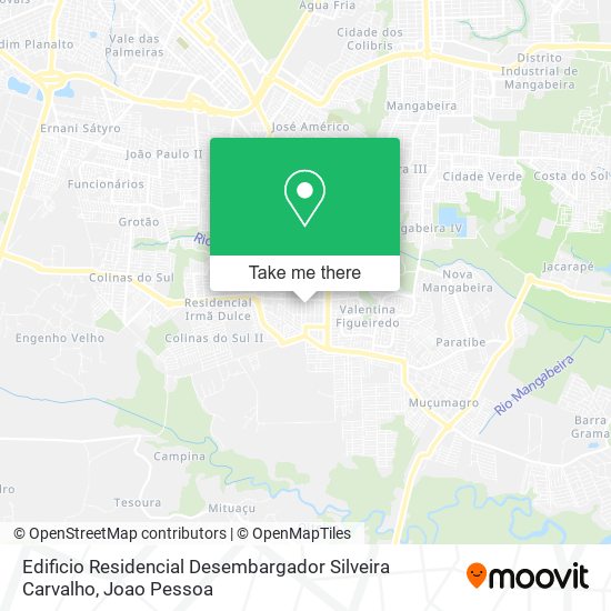 Edificio Residencial Desembargador Silveira Carvalho map