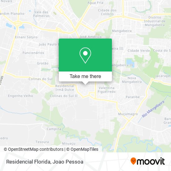 Mapa Residencial Florida