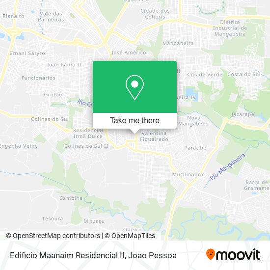 Edificio Maanaim Residencial II map
