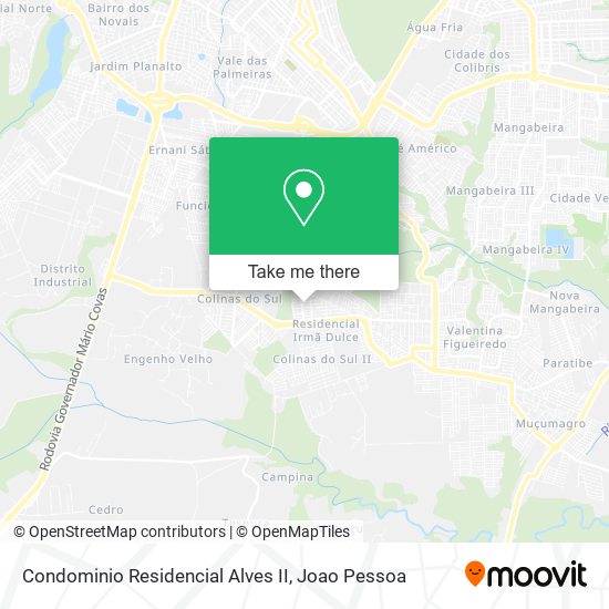 Condominio Residencial Alves II map