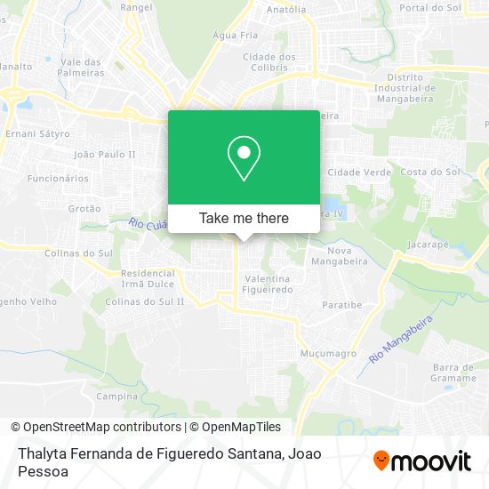 Thalyta Fernanda de Figueredo Santana map