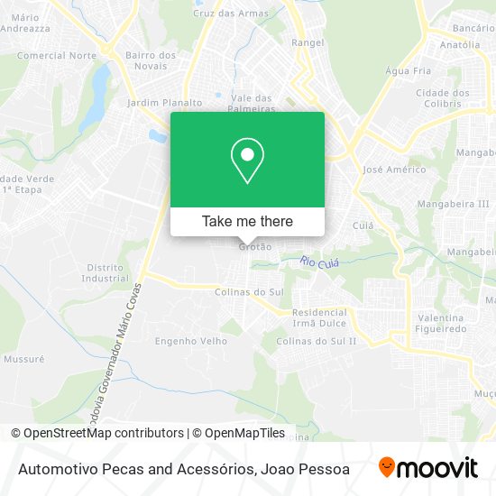 Automotivo Pecas and Acessórios map