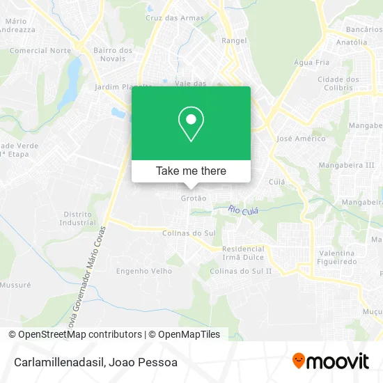 Carlamillenadasil map