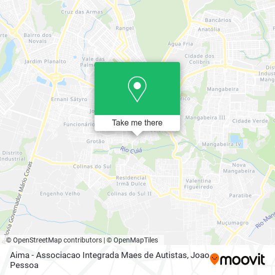 Aima - Associacao Integrada Maes de Autistas map