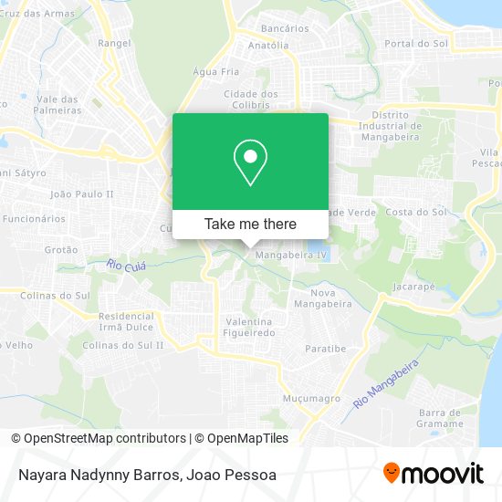 Nayara Nadynny Barros map