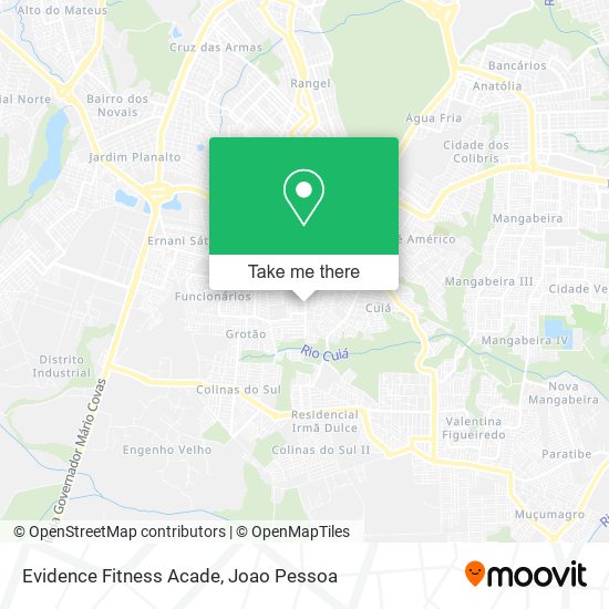 Evidence Fitness Acade map
