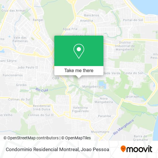 Condominio Residencial Montreal map