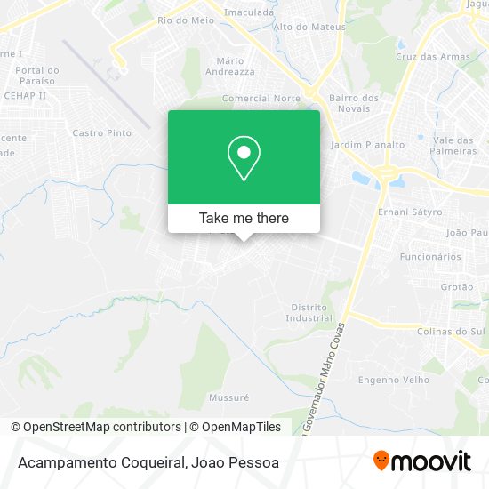 Acampamento Coqueiral map