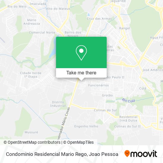 Condominio Residencial Mario Rego map
