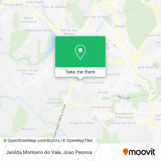 Janilda Monteiro do Vale map