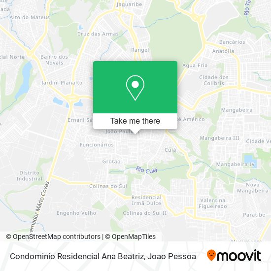 Condominio Residencial Ana Beatriz map