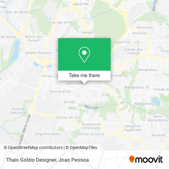 Thaís Golzio Designer map