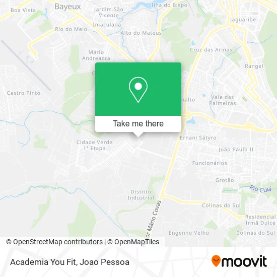 Academia You Fit map
