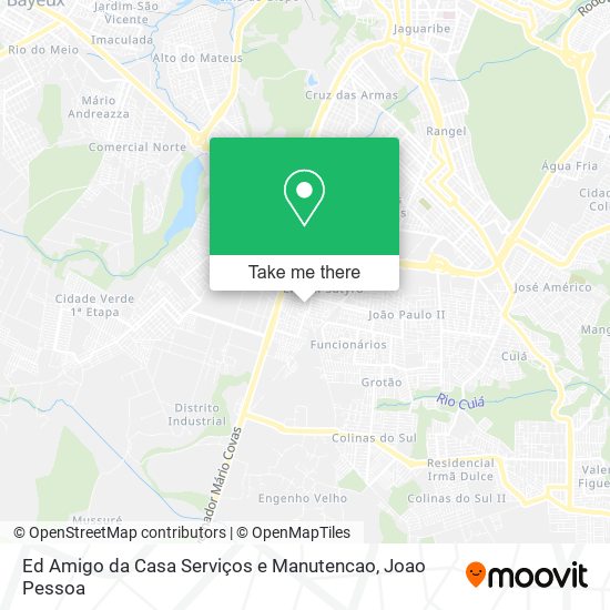 Ed Amigo da Casa Serviços e Manutencao map