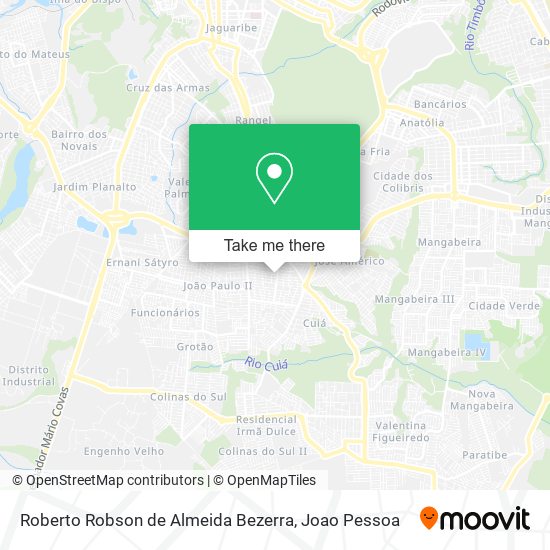 Roberto Robson de Almeida Bezerra map