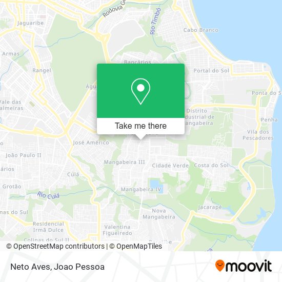 Neto Aves map