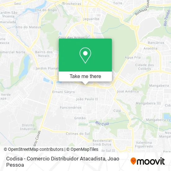 Codisa - Comercio Distribuidor Atacadista map